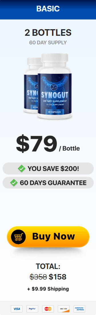 SynoGut one bottle